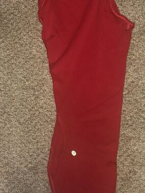 lululemon Women's Red Leggings